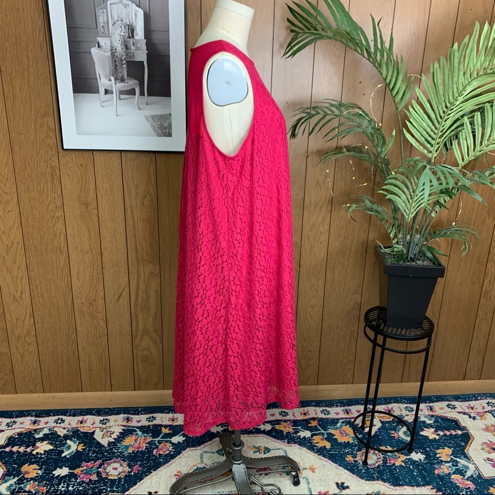 Pink Lace Dress - Picture 6 of 6